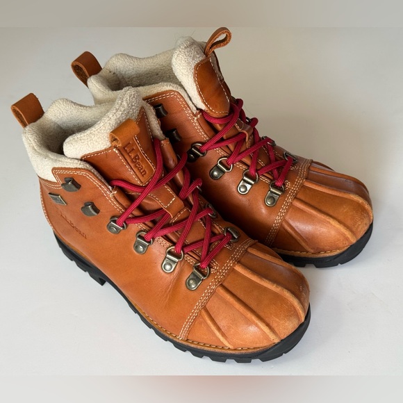 LL Bean TEK 2.5 Knifes Edge Mt Katahdin Vibram Waterproof Leather Hiking Boots 7 - Picture 4 of 13